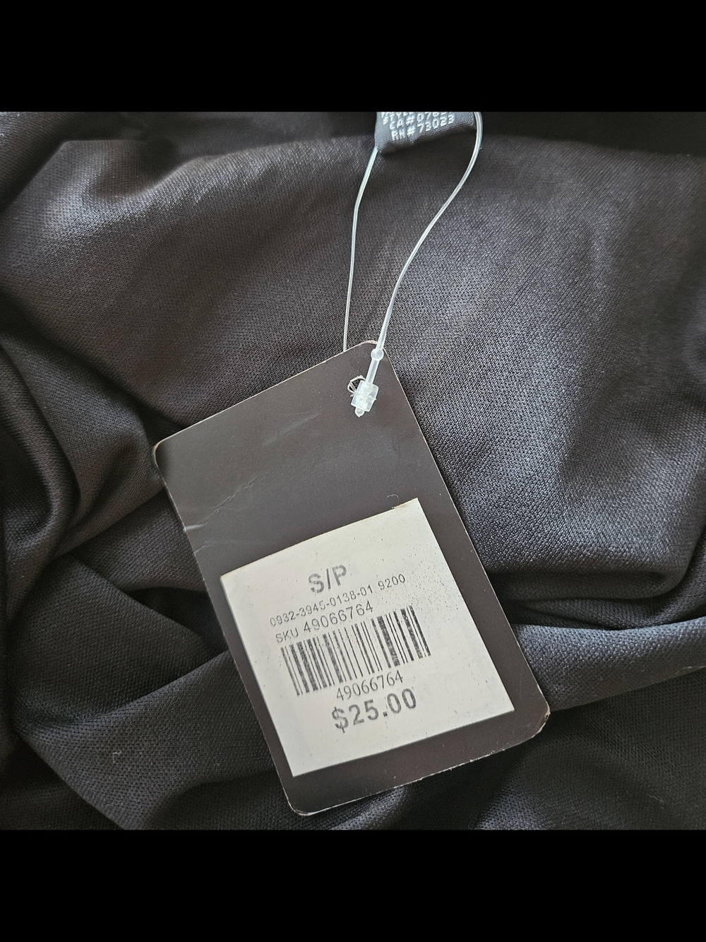 NWT Elefant Black Asymmetrical Slip Dress Seductions By Sirens. Size US S. - Picture 7 of 10